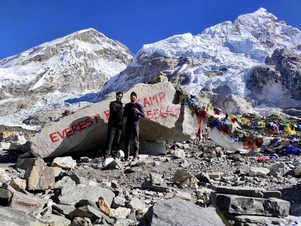Foto bij Mount Everest Base Camp